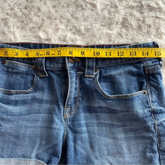 J. Crew Blue Jean Shorts with Rolled Hems - Picture 5 of 7